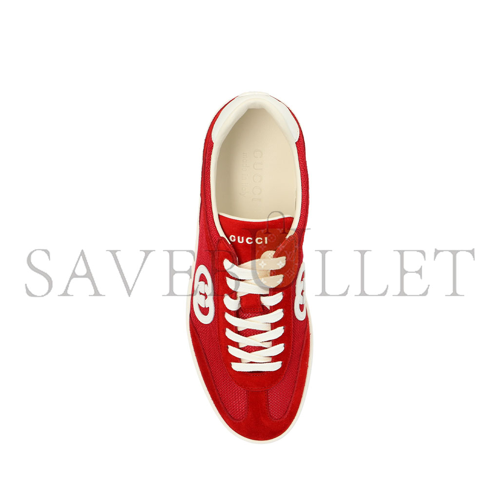 GUCCI RED SNEAKERS WITH LOGO 791742